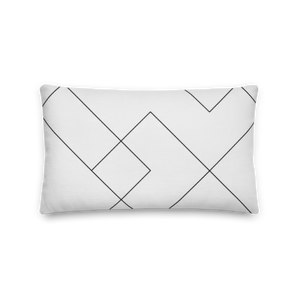 Linear Modern Lines Pillow