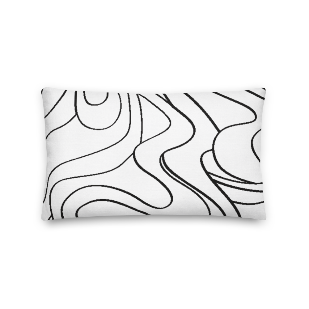 Modern Waves Pillow