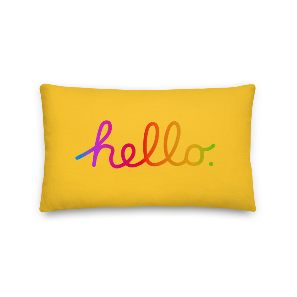 Hello Pillow