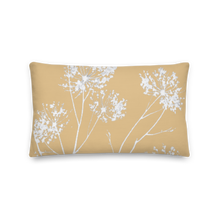 Load image into Gallery viewer, COASTAL Sand Floral Pillow
