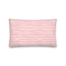 Load image into Gallery viewer, Paris Pink Geo Waves Pillow
