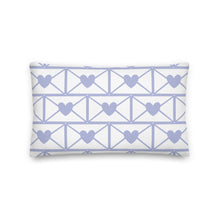 Load image into Gallery viewer, Love Letters Lavender Print Pillow
