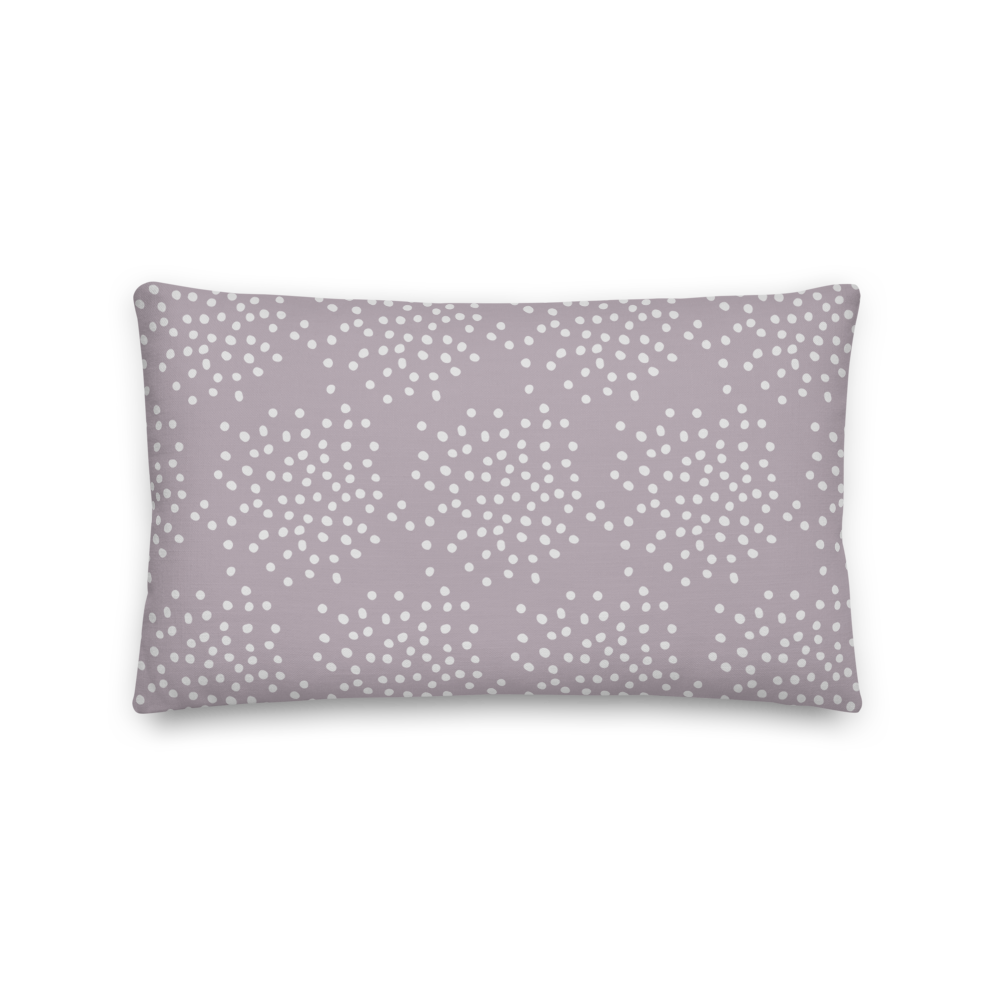 Crystal Modern Gray Pillow