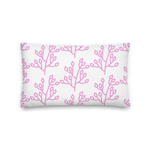 Load image into Gallery viewer, Festive Coral Pillow
