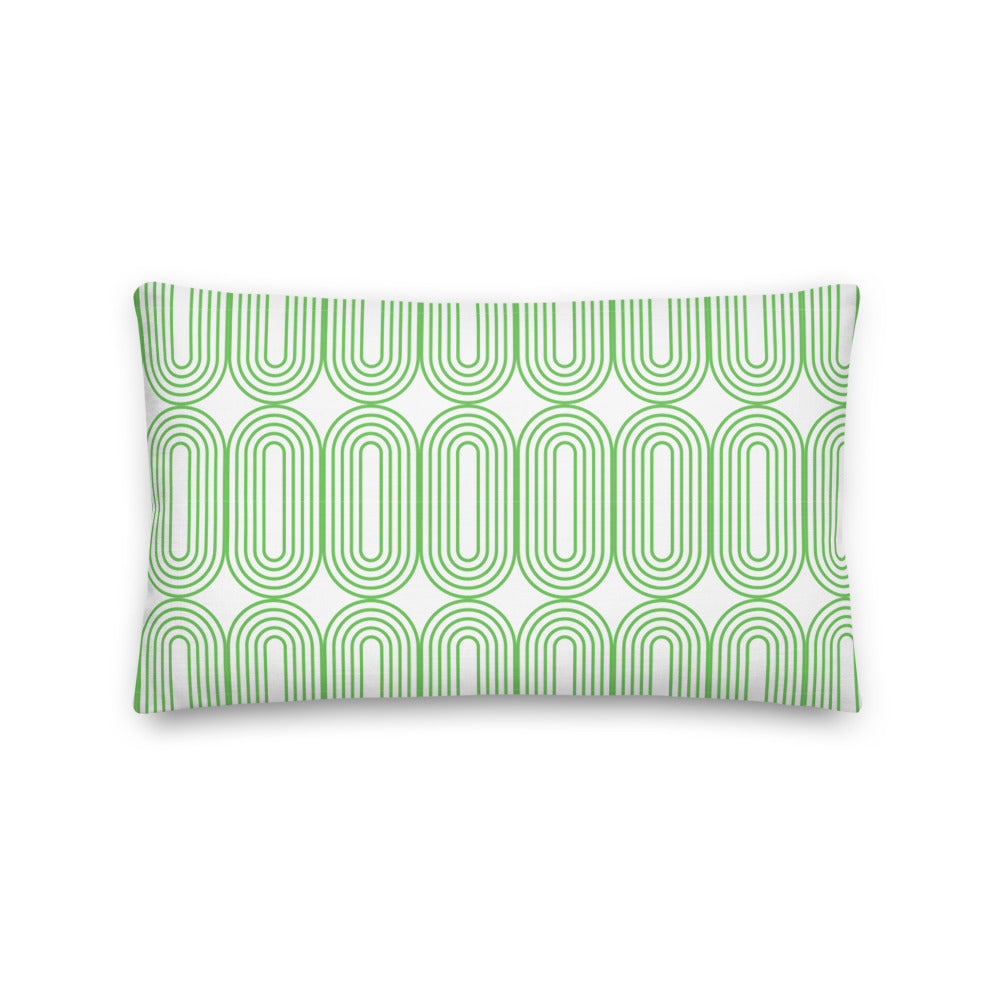 Mod Green Pillow