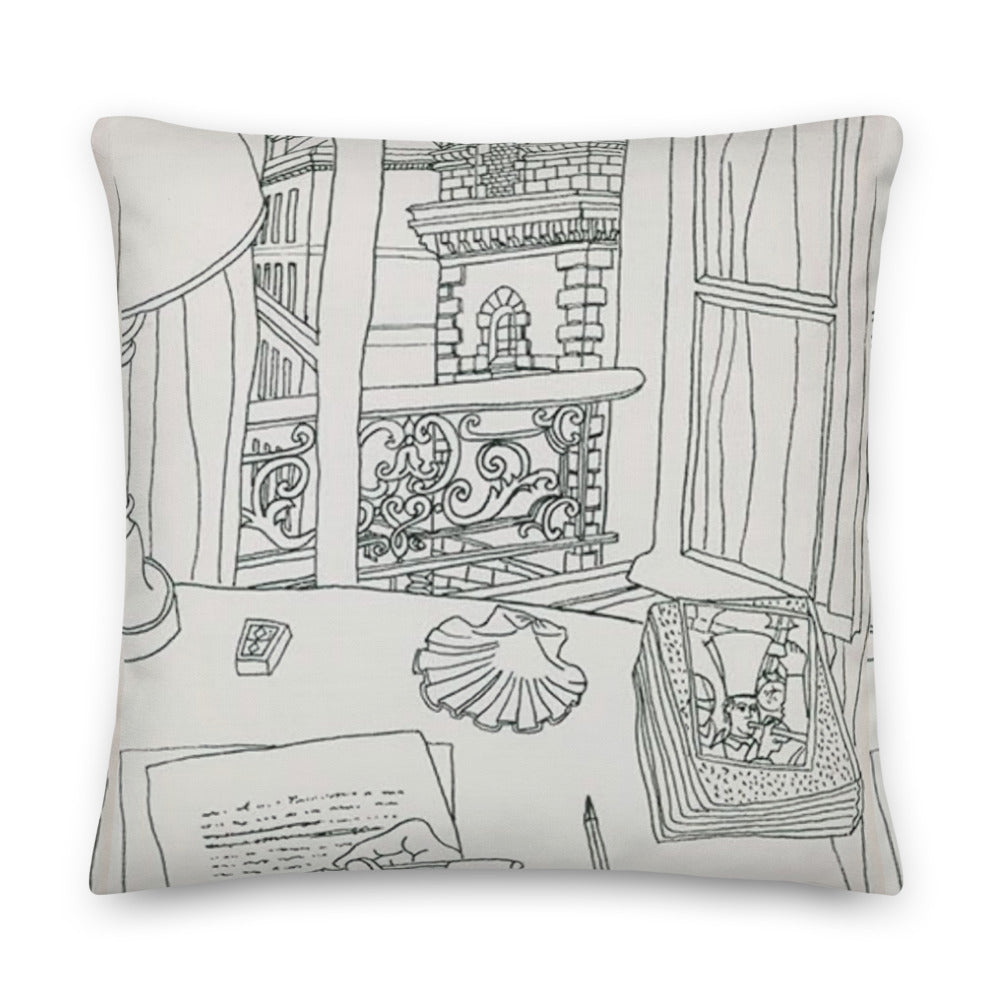 Paris Apartment Pillow