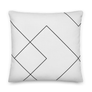 Linear Modern Lines Pillow