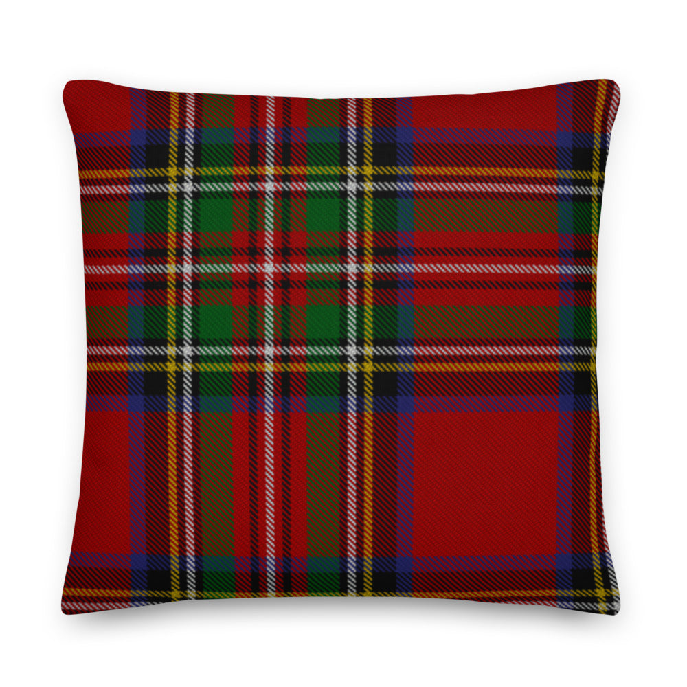 Red Tartan Pillow