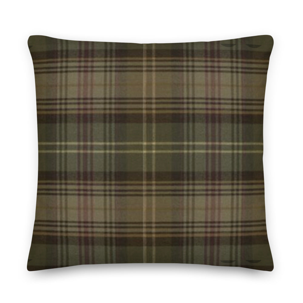 Royal Toast Tartan Plaid Pillow