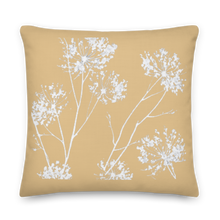 Load image into Gallery viewer, COASTAL Sand Floral Pillow
