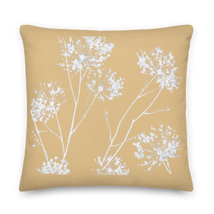 COASTAL Sand Floral Pillow