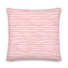 Load image into Gallery viewer, Paris Pink Geo Waves Pillow
