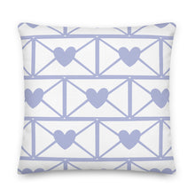 Load image into Gallery viewer, Love Letters Lavender Print Pillow
