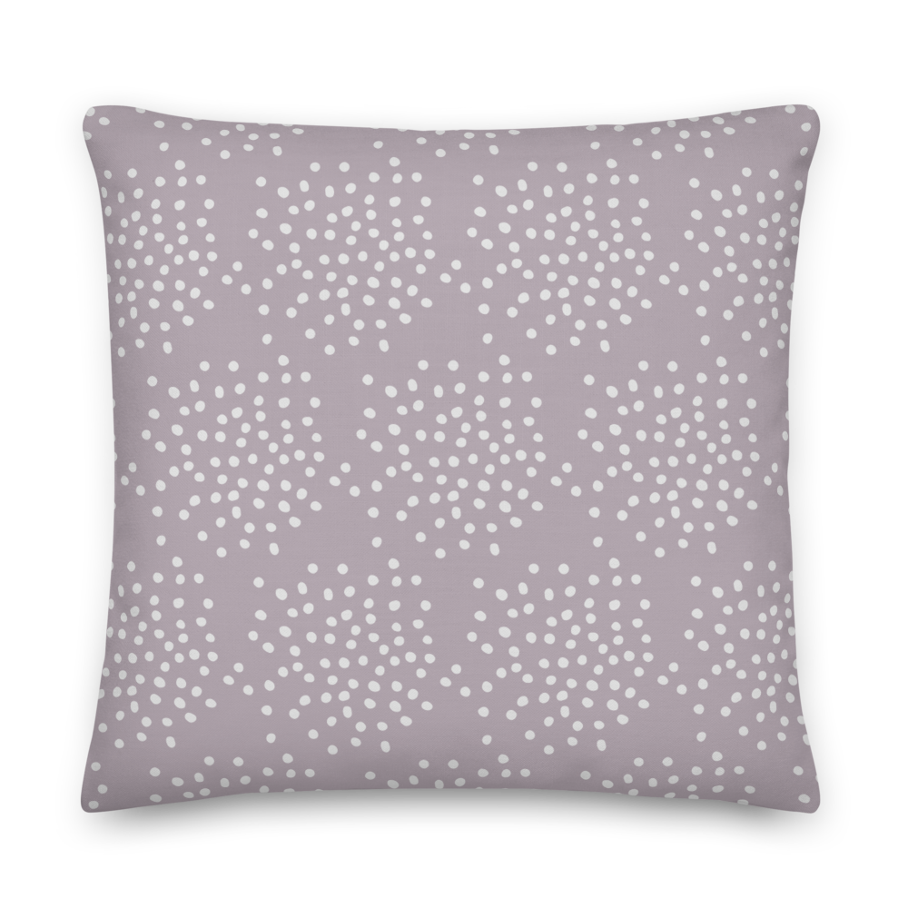 Crystal Modern Gray Pillow