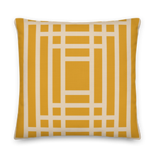 Load image into Gallery viewer, Gold Striped Lawrence Pillow
