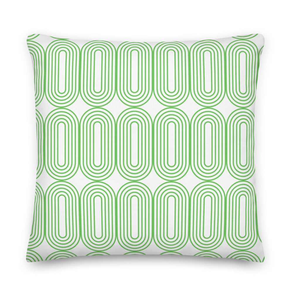 Mod Green Pillow