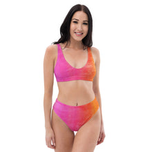 Load image into Gallery viewer, VIBRANT Recycled high-waisted bikini
