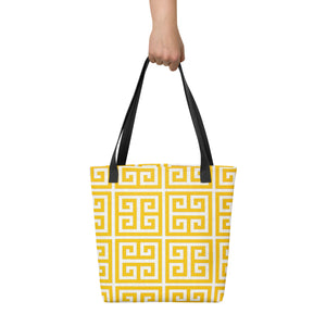 GREEK KEYS Tote bag