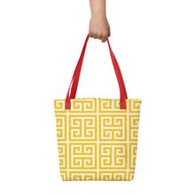 Load image into Gallery viewer, GREEK KEYS Tote bag
