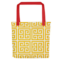 Load image into Gallery viewer, GREEK KEYS Tote bag
