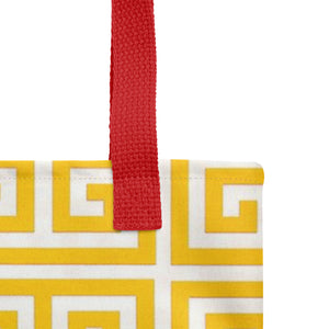 GREEK KEYS Tote bag