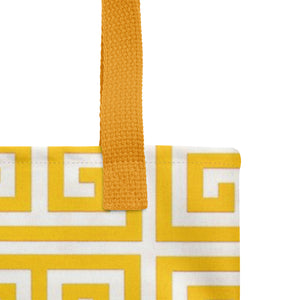 GREEK KEYS Tote bag