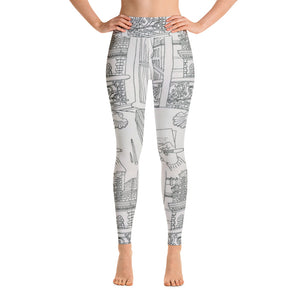 PARIS APARTMENT Yoga Leggings