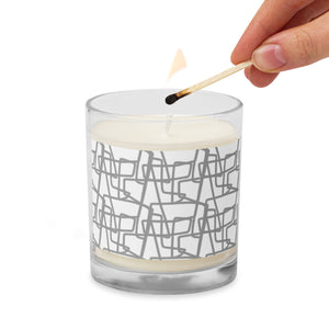 DISTRICT Glass jar soy wax candle