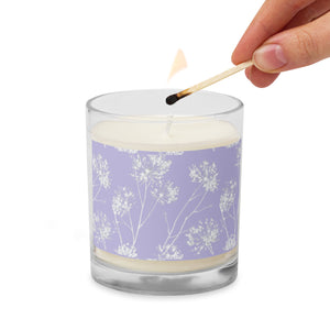 COASTAL Glass jar soy wax candle