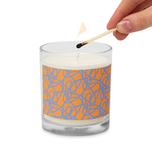 LIVELY Glass jar soy wax candle