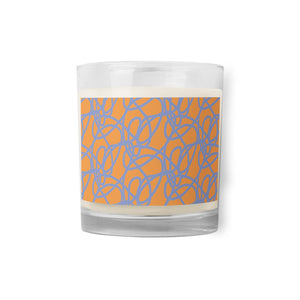 LIVELY Glass jar soy wax candle