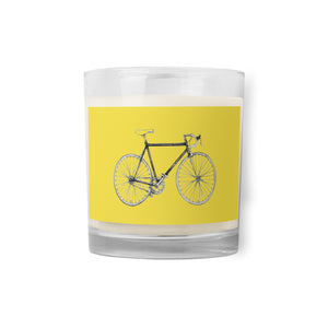 BIKE Glass jar soy wax candle