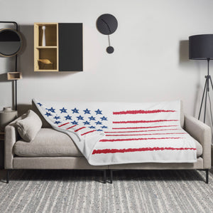 USA FLAG Throw Blanket