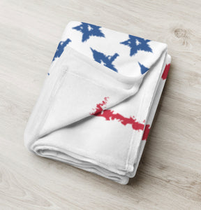 USA FLAG Throw Blanket