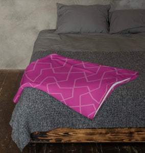 MODERN GEO LINES Throw Blanket