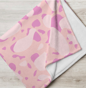 BLUSH Throw Blanket