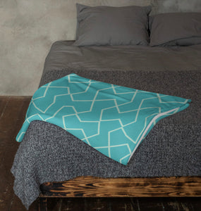 MODERN GEO LINES Throw Blanket