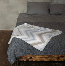 Load image into Gallery viewer, MODERN CHEVRON Throw Blanket
