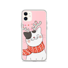 Load image into Gallery viewer, CHRISTMAS CAT iPhone Case
