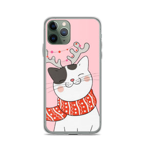 CHRISTMAS CAT iPhone Case