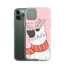 Load image into Gallery viewer, CHRISTMAS CAT iPhone Case
