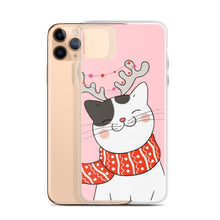 Load image into Gallery viewer, CHRISTMAS CAT iPhone Case
