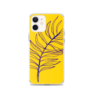 YELLOW PALM iPhone Case