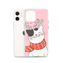 Load image into Gallery viewer, CHRISTMAS CAT iPhone Case
