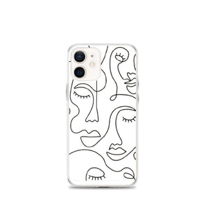 MODERN FACES iPhone Case