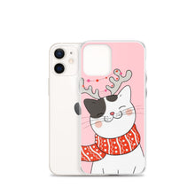 Load image into Gallery viewer, CHRISTMAS CAT iPhone Case
