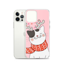 Load image into Gallery viewer, CHRISTMAS CAT iPhone Case
