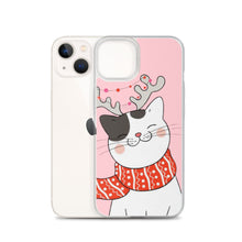 Load image into Gallery viewer, CHRISTMAS CAT iPhone Case
