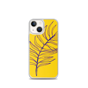 YELLOW PALM iPhone Case