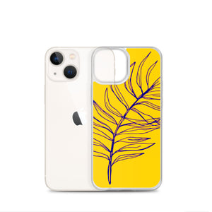 YELLOW PALM iPhone Case